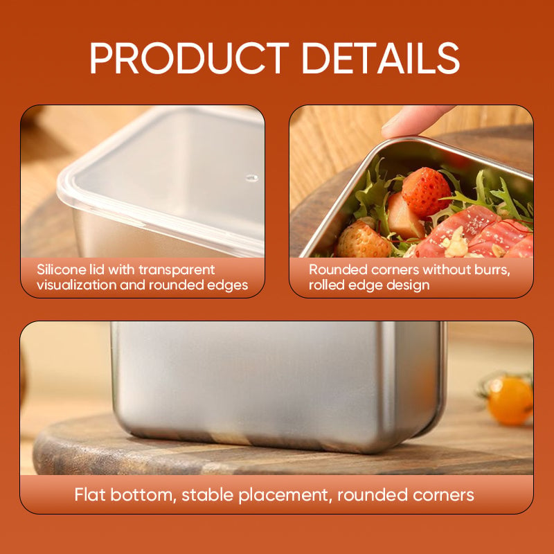 Stainless Steel Food Storage Container