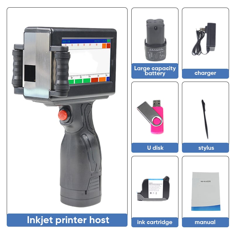 SAKER® Handheld Inkjet Printer