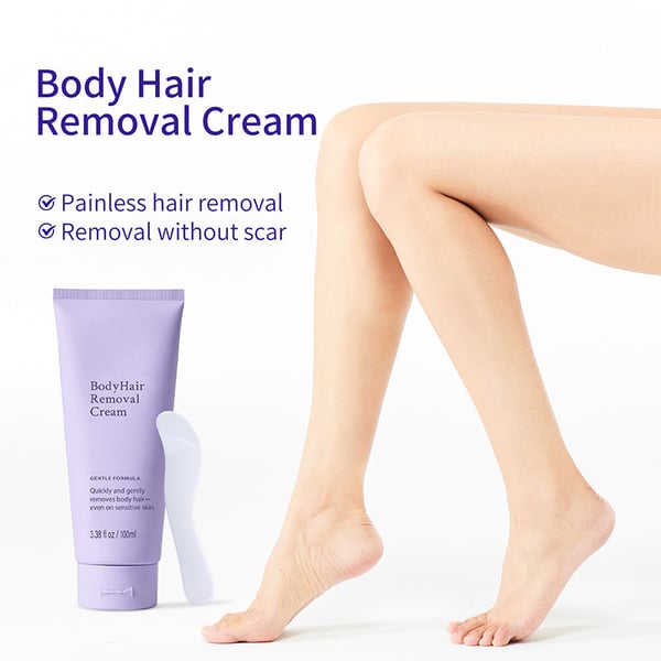 Gentle Hair Removal Cream for Sensitive Skin