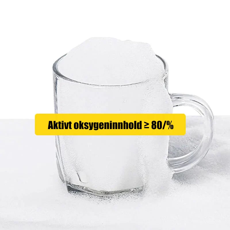  Aktiv oksygen avkalker