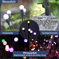 🎉Solar Garten LED Glühwürmchen Steckleuchte