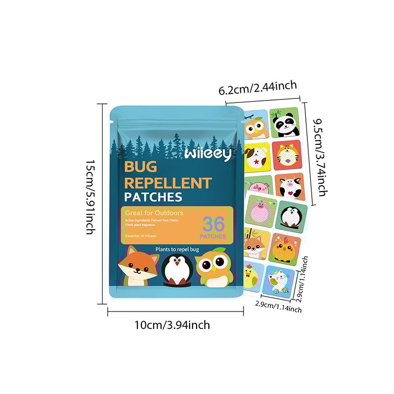 Mild Herbal Mosquito Repellent Patch