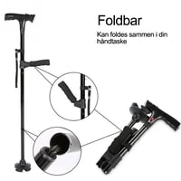 Teleskopisk foldbar stok