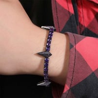 Black Panther Tennis Bracelet