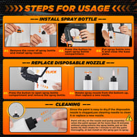 SAKER Cordless Electric Paint Sprayer