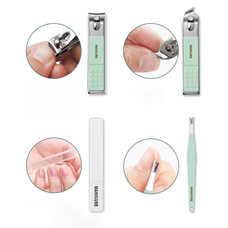 Ensemble Portable Coupe-ongles (12/16 pièces)