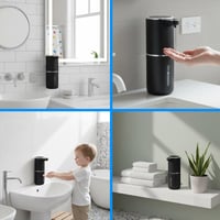 Automatischer Berührungsloser Seifenspender – 400ml USB-C Wiederaufladbar & Wandmontiert