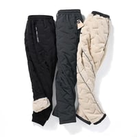 Pantalon de Survêtement Doux Doublé de Polaire