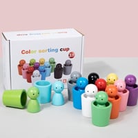 Color Sorting Cups