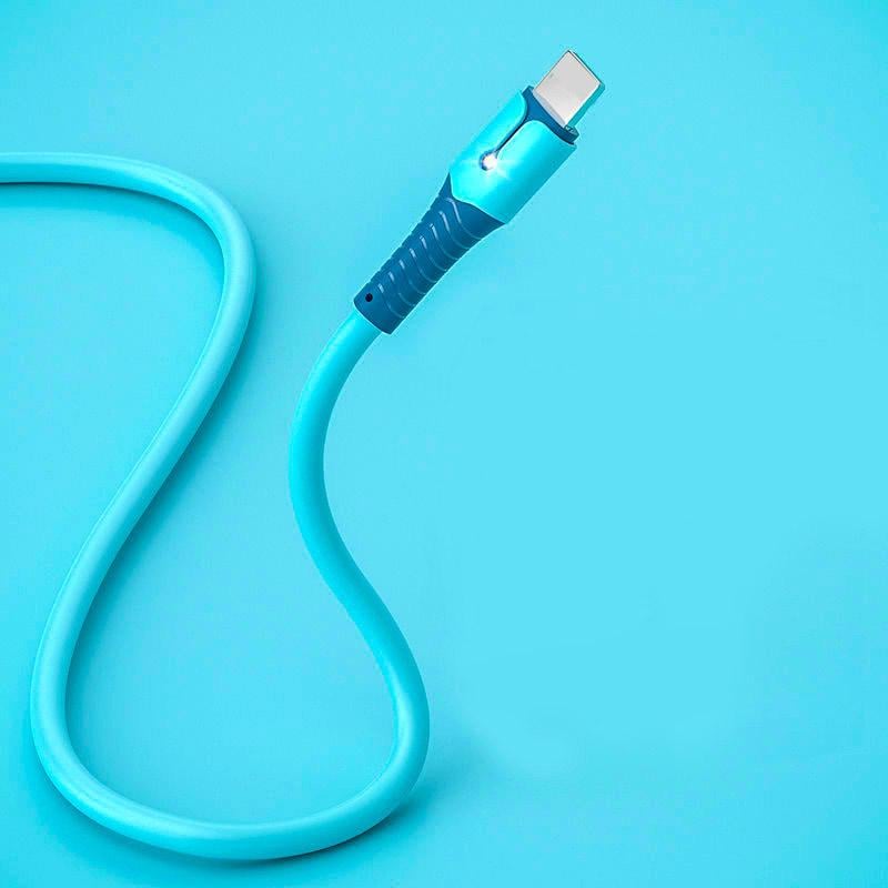 Silikon hurtigladekabel