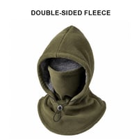 Fleece Double Layer Integrated Hat