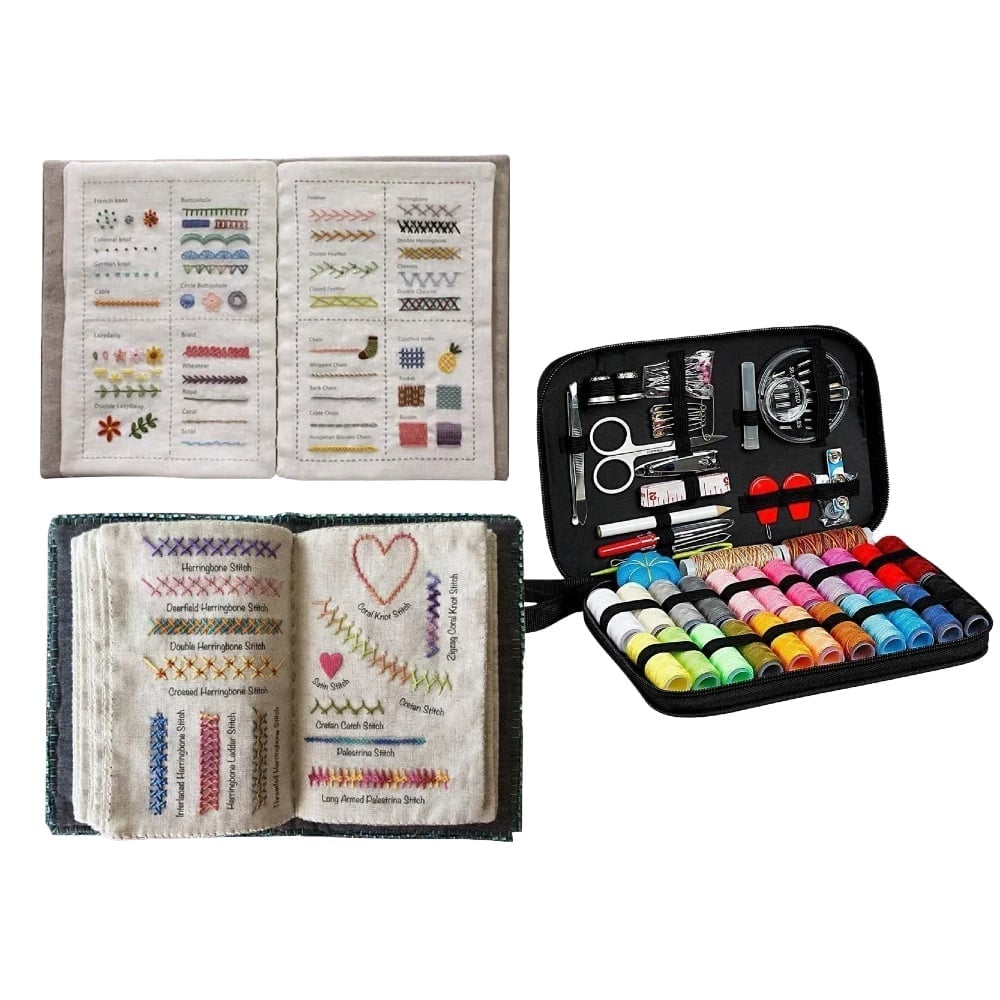 Sakerplus All-Scenario Embroidery Stitch Book Kit