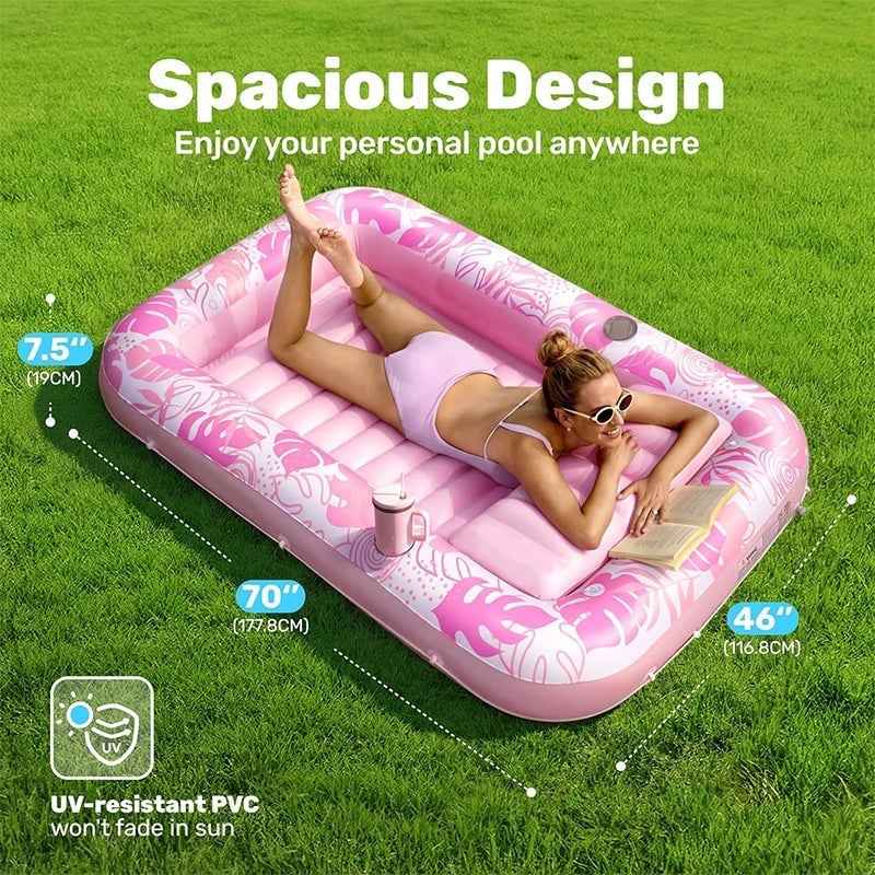 Extra Large Inflatable Sunbathing Pool Lounger