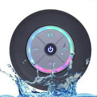 Waterproof Bluetooth Speaker with LED Lights