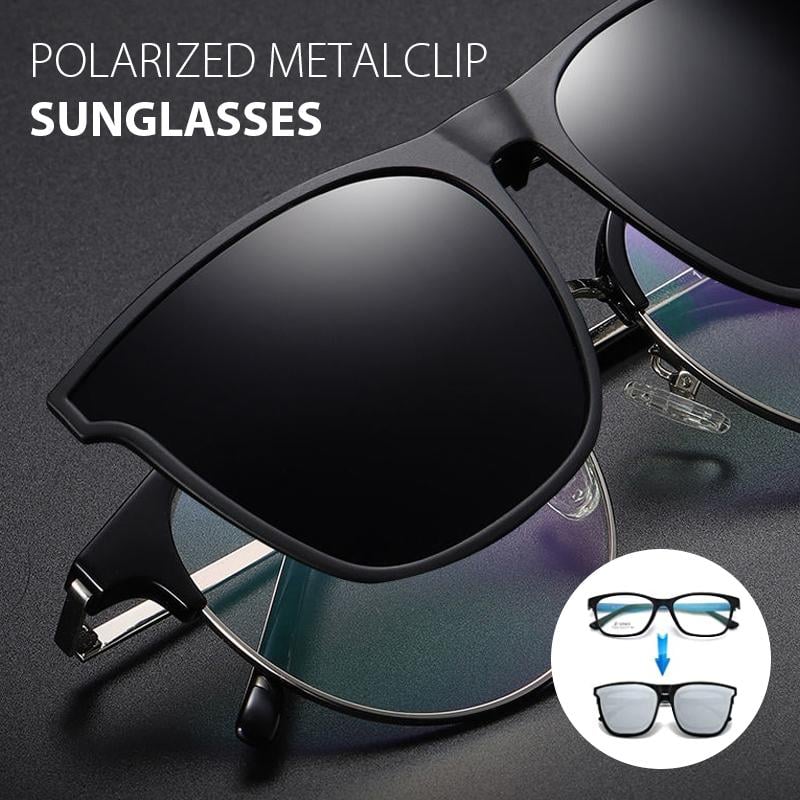 Nya polariserade solglasögon med clip-on flip-up