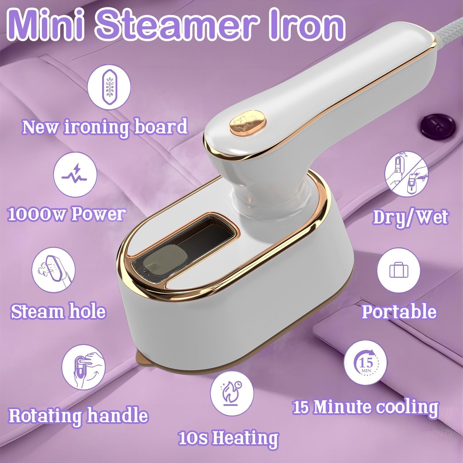 Sakerplus Portable Steam Iron