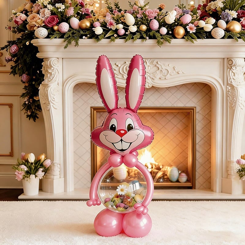 Easter Bunny Balloon Set