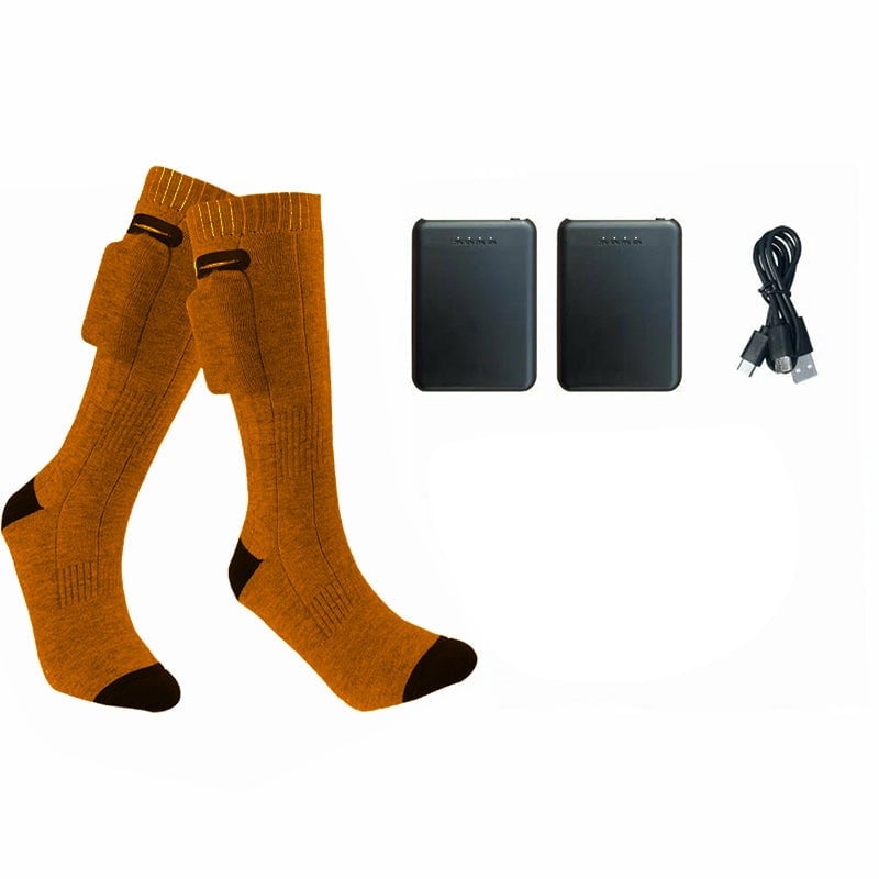 Sakerplus® Heated Electric Rechargeable Winter Socks