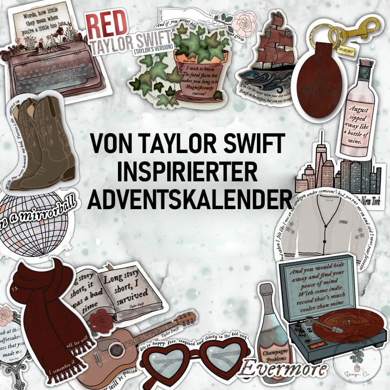 Von Taylor Swift inspirierter Adventskalender