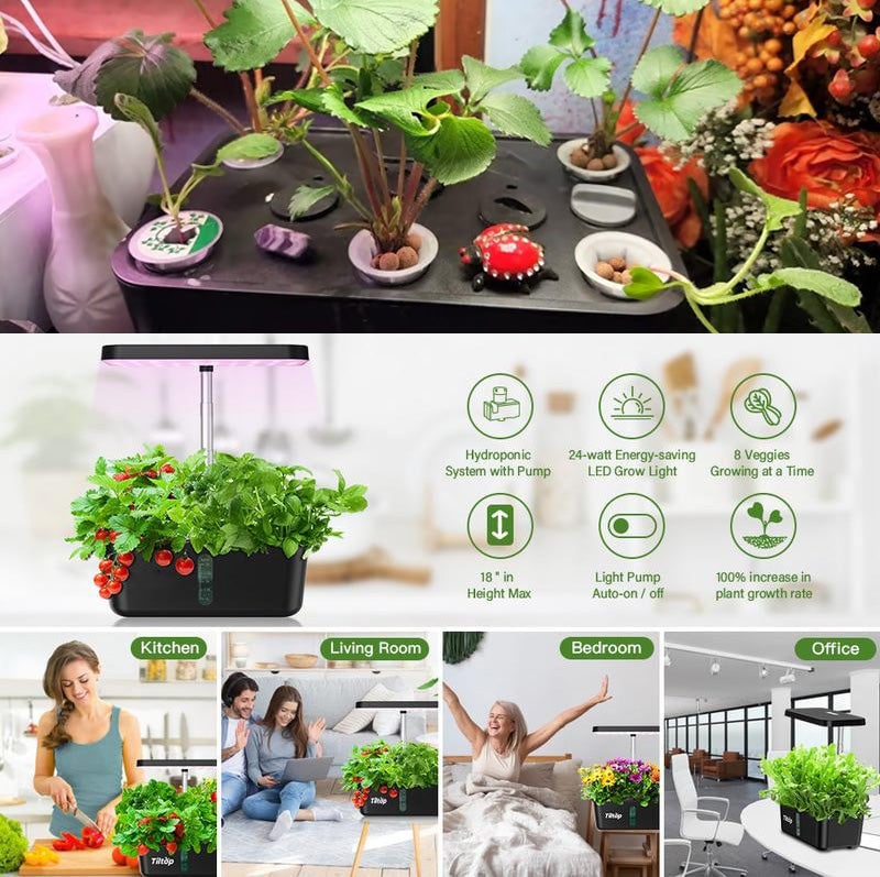 Sakerplus Indoor Garden Hydroponics Growing System