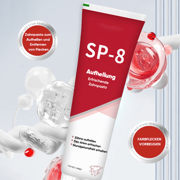 SP-8/SP-10 Probiotische Whitening-Zahnpasta für die Mundgesundheit