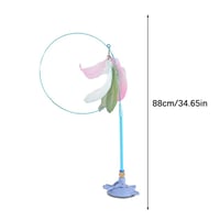Funny Cat Stick Toy with Detachable Teaser Wand And Sucker Base