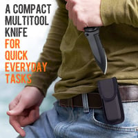 6 in 1 Stainless Steel Pocket Knife Pliers