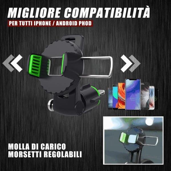 Supporto Per Telefono A Ventosa Regolabile Per Auto