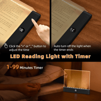 LED Panel Reading Light with Timer