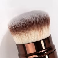 20-piece coffee-coloured makeup brush set
