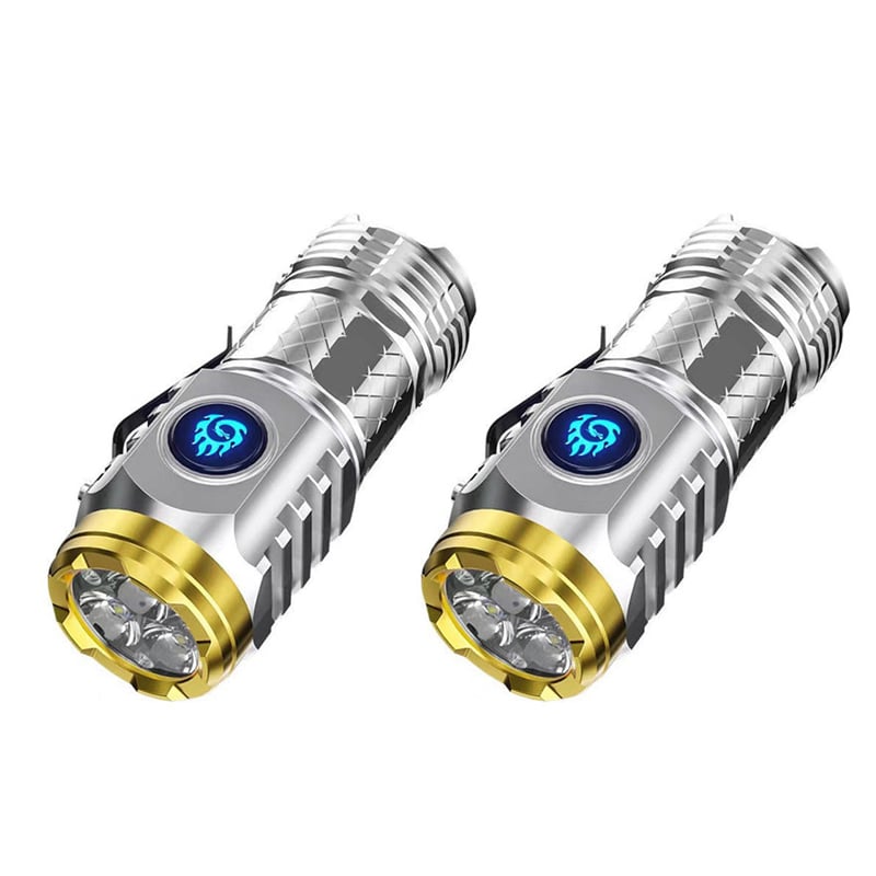 Three-Eyed Monster Mini Flash Super Power Flashlight