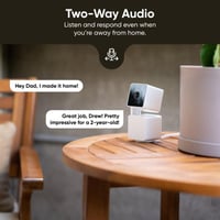 360 Degree Motion Tracking Color Night Vision Security Camera