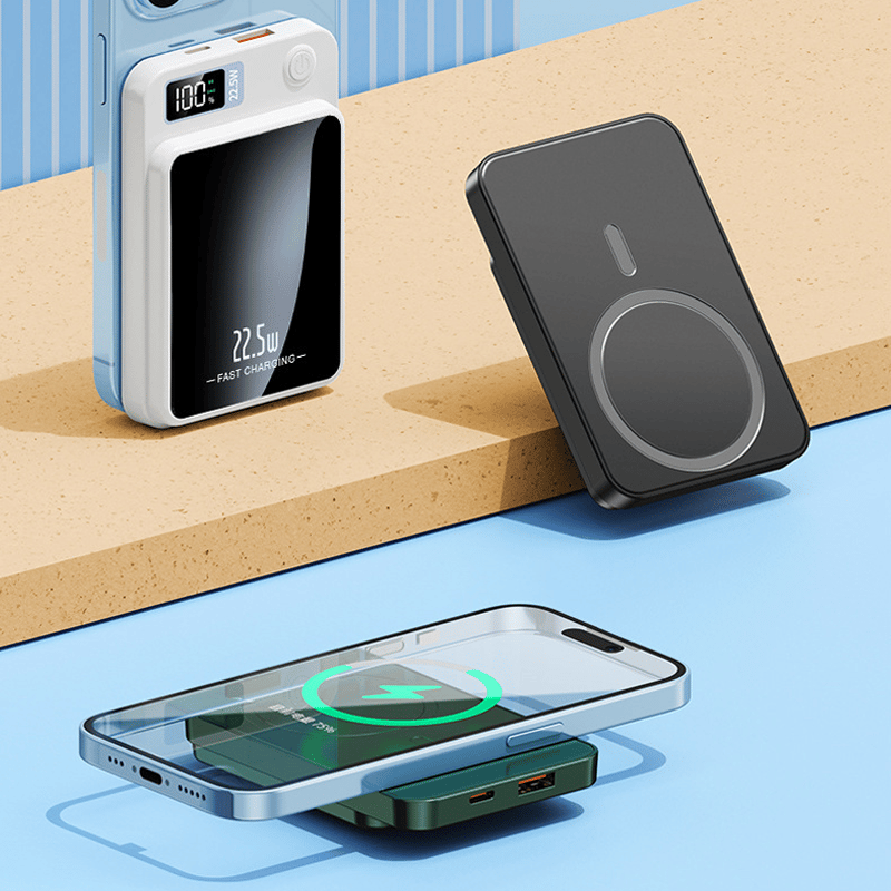 Magnetic Digital Display Power Bank 10000mAh