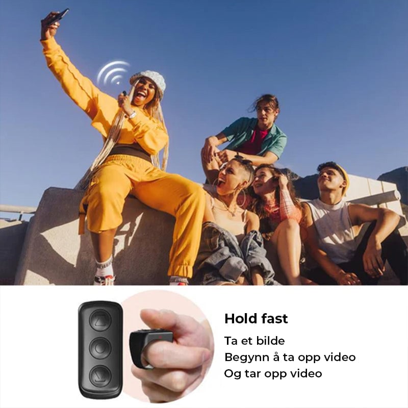 Smart Bluetooth fjernkontrollring