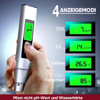 Neues 4-in-1 TDS Messgerät Digitaler Wasser Tester