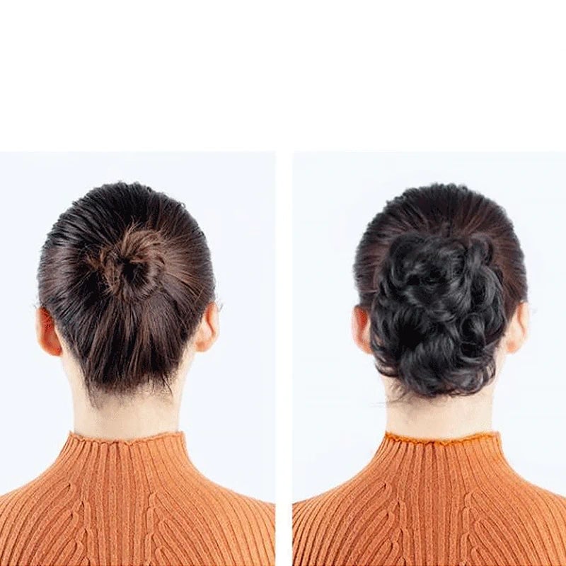 Bun Clipping Flower Bud-pruik