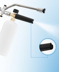 Enhance Your Car Washing Experience - SAKER® Foam Cannon Dual Connector Accessory