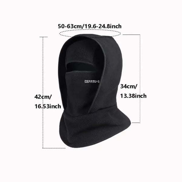 Outdoor Winter Warm Hat Neckband Integrated Cycling Mask