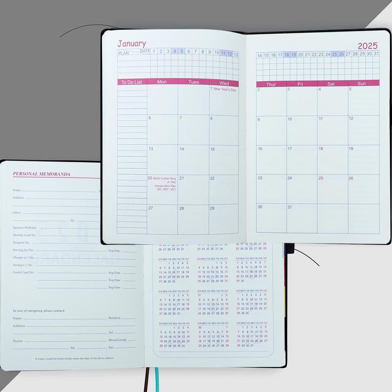 2025 One Day One Page Daily Planner – Your Ultimate Gift Calendar Sell