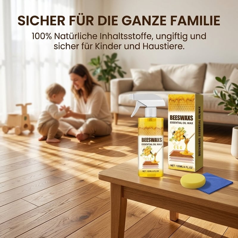 Bienenwachs-Bodenpflege-Spray