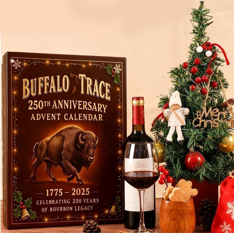 2025 Whiskey 3D Christmas Countdown Blind Box