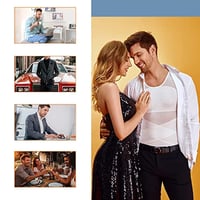 Men's High Stretch Mesh Body Shaping Tank Top