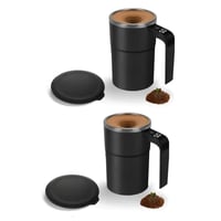 Self Stirring Coffee Mug With Lid