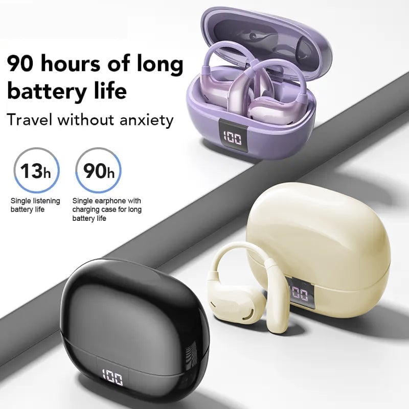 Hi-Fi Sport Bluetooth 5.4 Ohrbügel-Kopfhörer mit Geräuschunterdrückung
