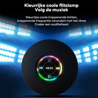 【sale】Mini Bluetooth-doucheluidspreker met ledlicht