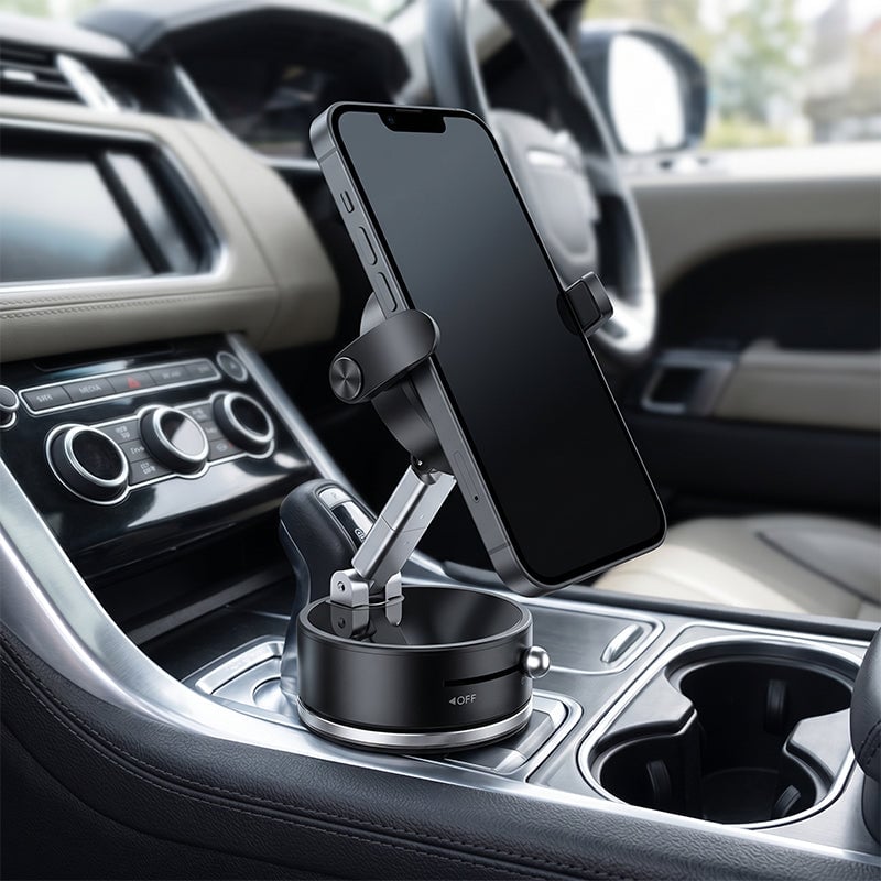 2-in-1 Vacuum Magnetic Phone Holder