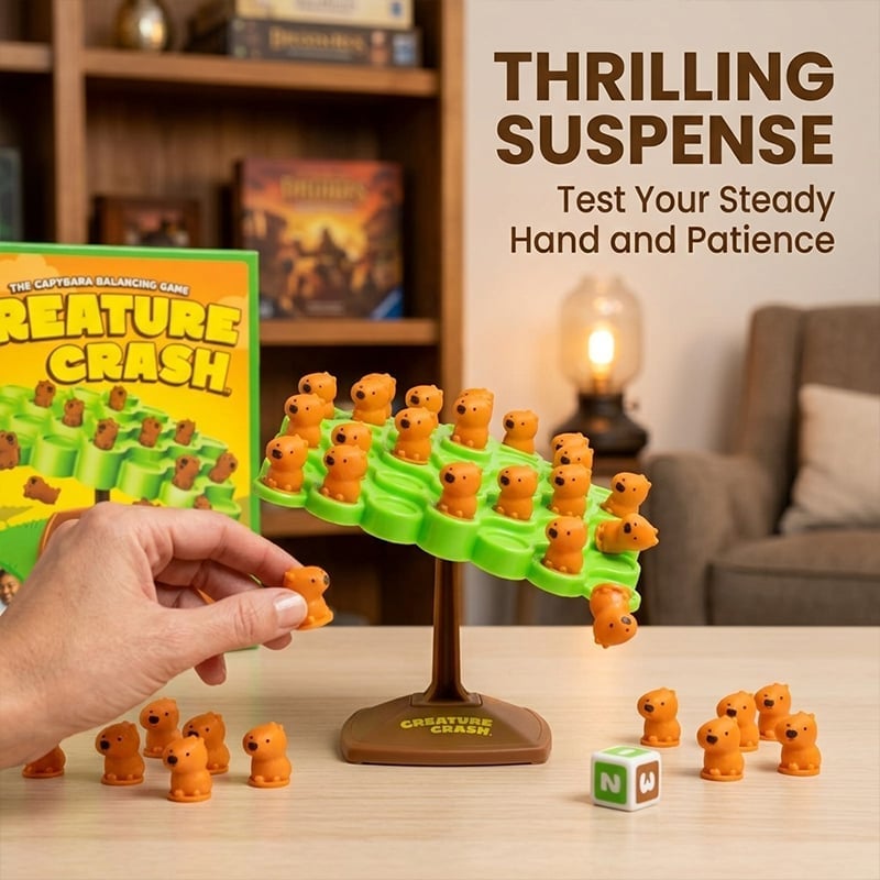Capybara Stacking Game