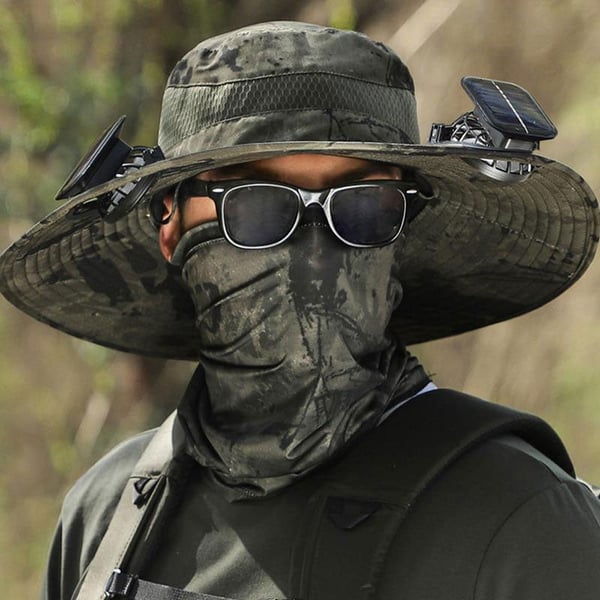 Solar Fan Outdoor Angelhut