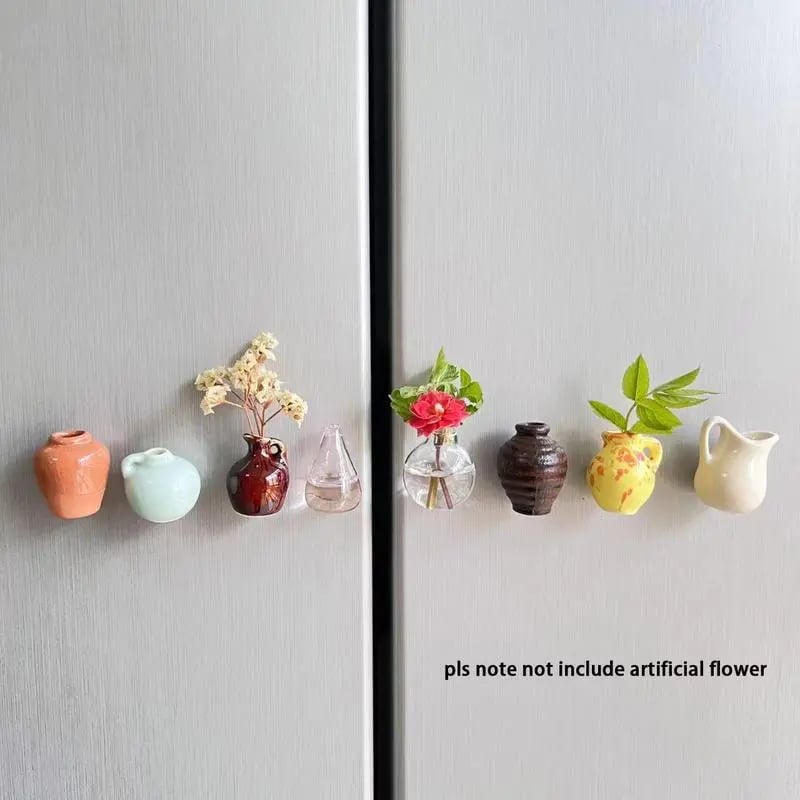 Autocollants magnétiques pour vases de réfrigérateur