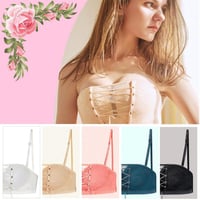 Kanten strapless bandeau